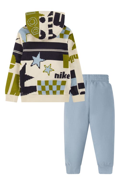 Nike Kids' Club Lifestyle Pullover Hoodie & Joggers Set In Multi