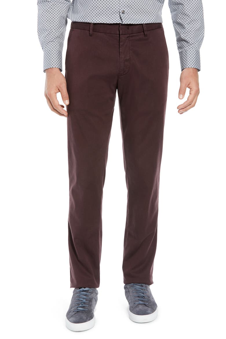 Aster Straight Leg Pants, Main, color, WINE