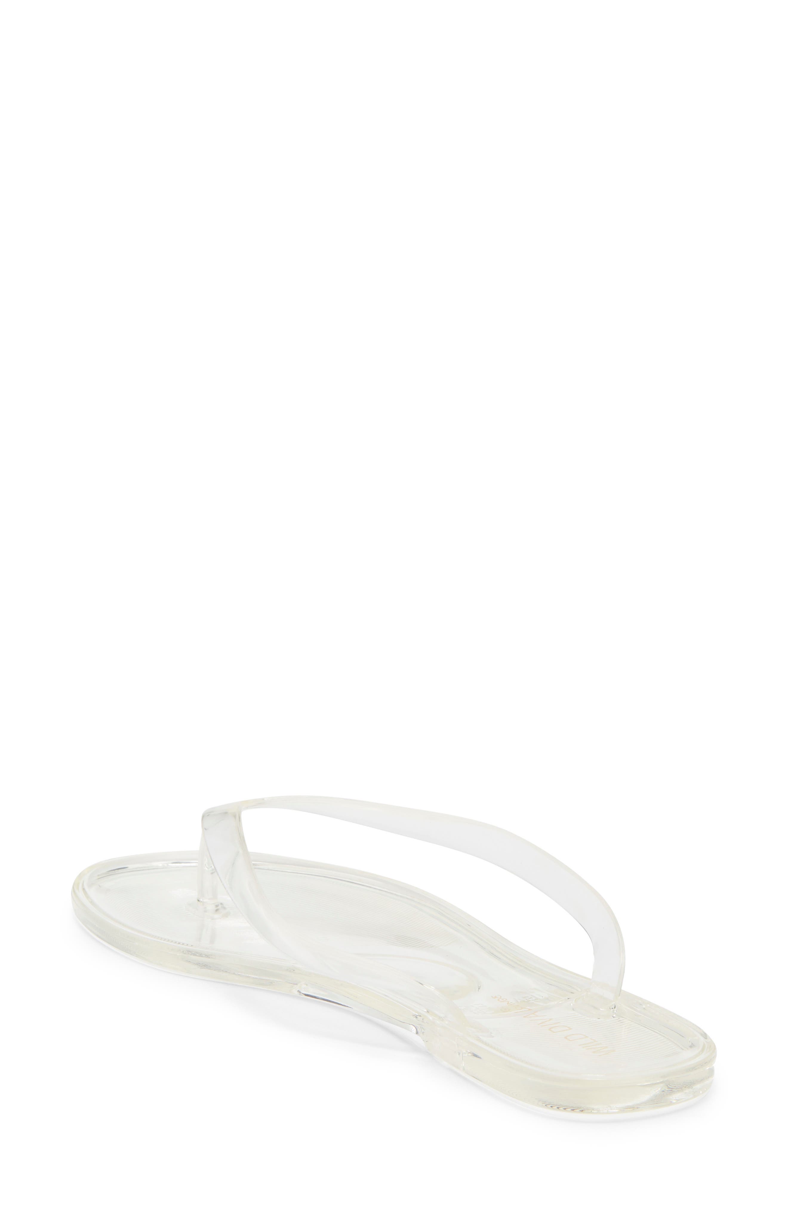 Jolie Flip Flop Sandal, Alternate, color, CLEAR