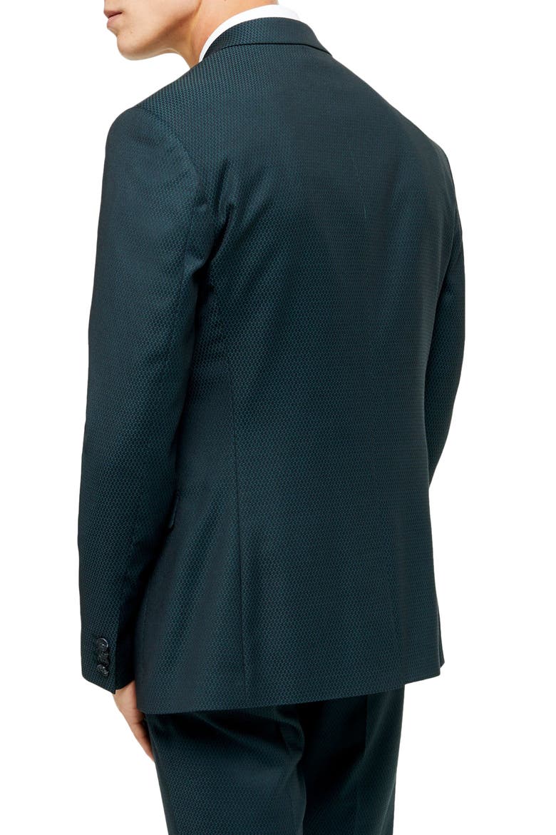 Maverick Skinny Fit Suit Jacket, Alternate, color, BLUE