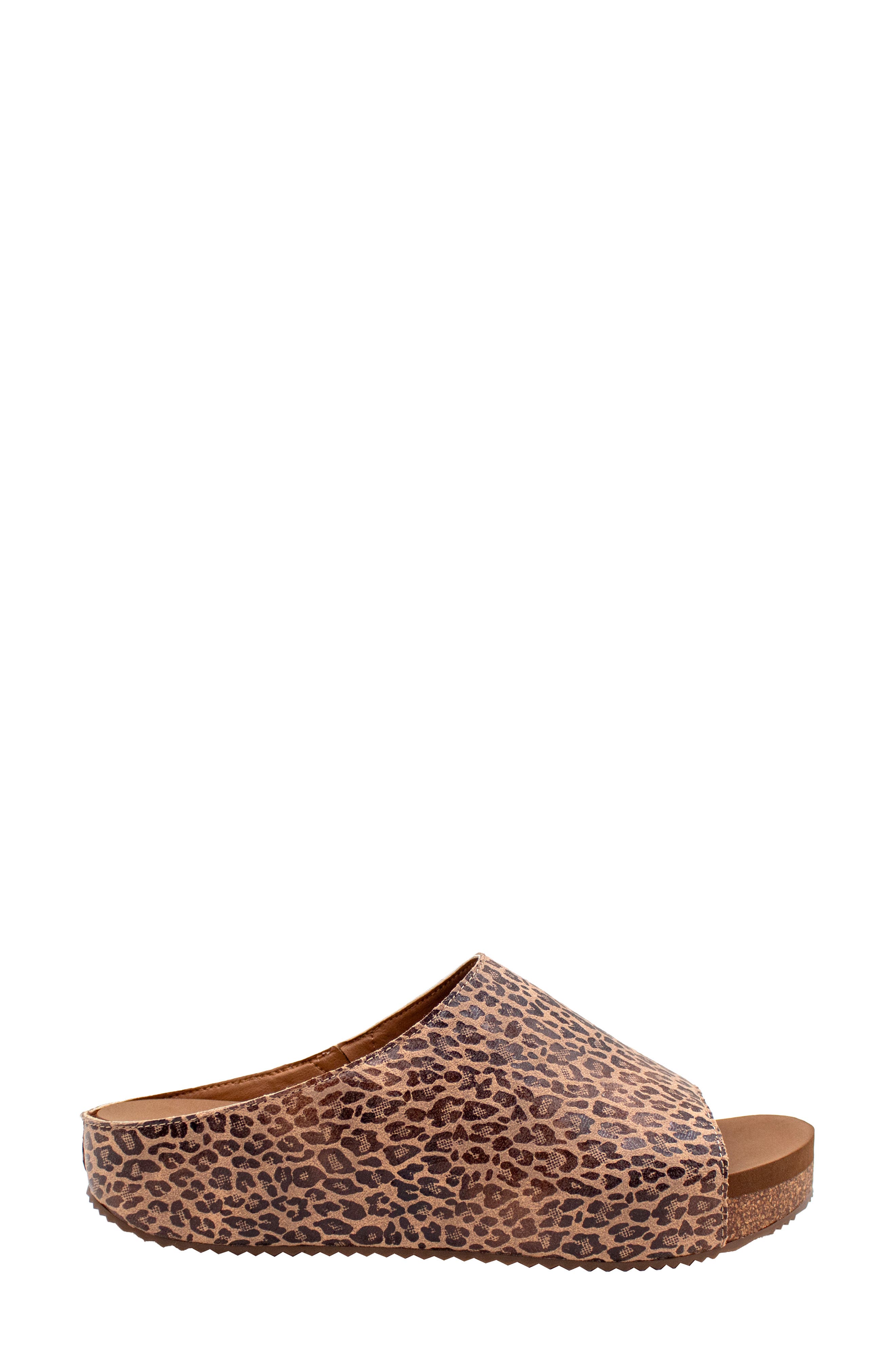 Volatile Wren Platform Sandal, Alternate, color, Leopard