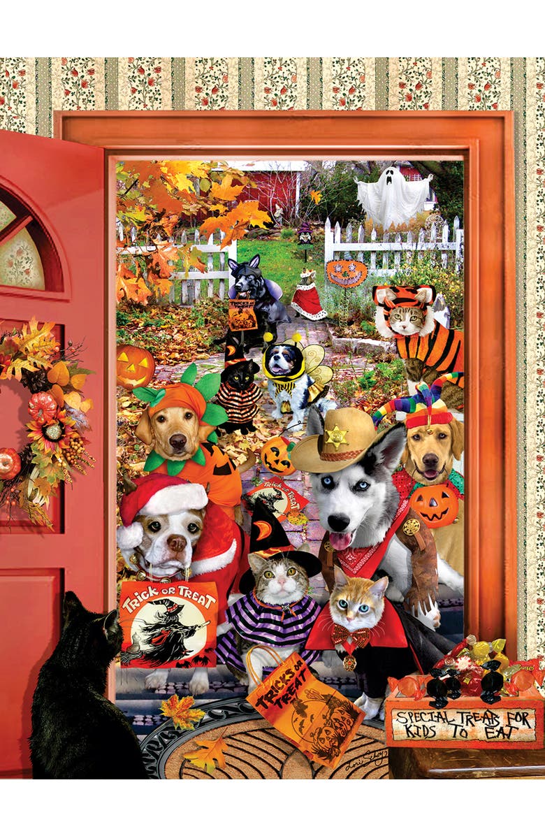 Sunsout Halloween Beggars 300 piece Jigsaw Puzzle for Adults, Alternate, color, Multicolor