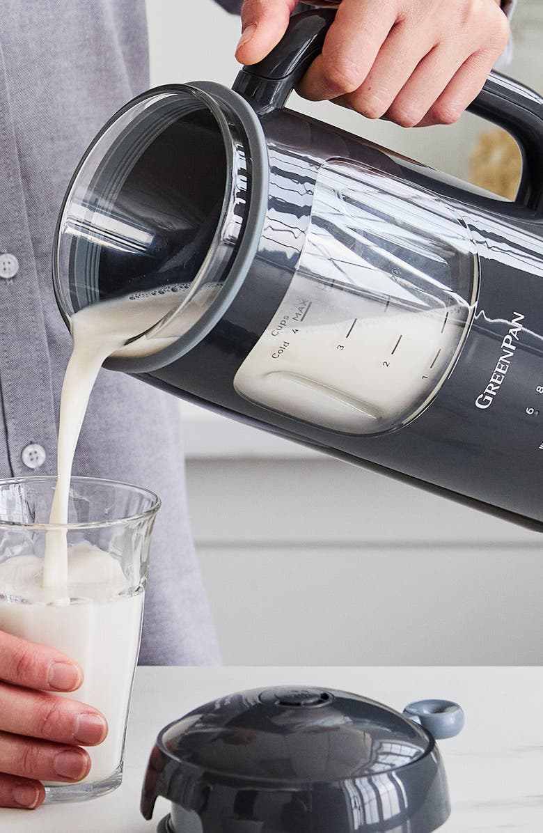 GreenPan Better Blend Milk Maker, Alternate, color, Graphite