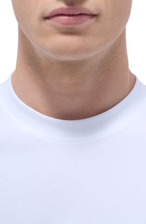 Bugatchi Ooohcotton® Crewneck T-shirt In White