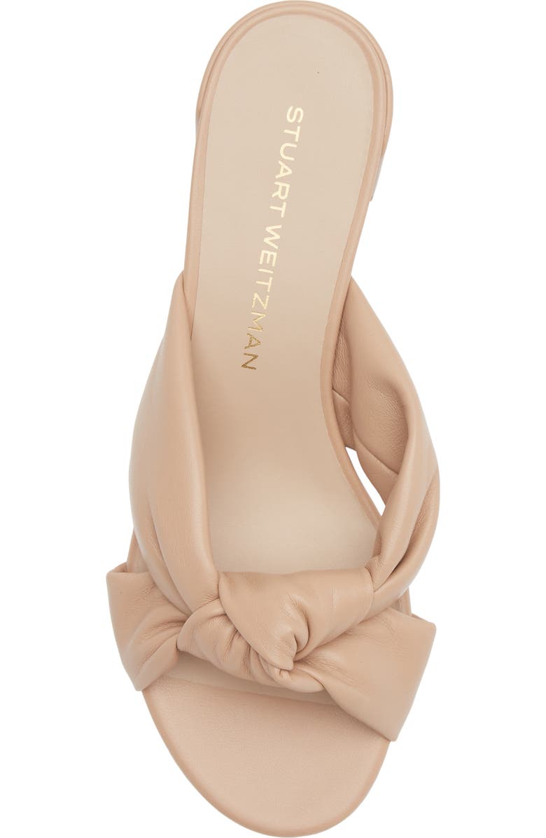 Stuart Weitzman Soplaya Block Slide 50, Alternate, color, Adobe