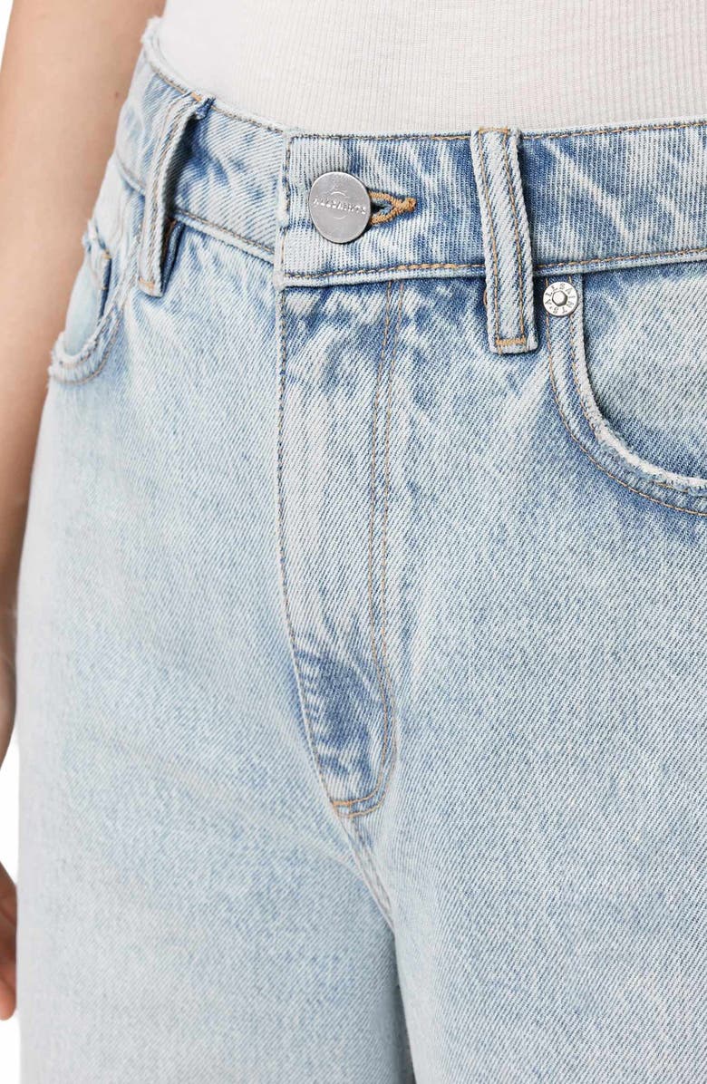 AllSaints Brooklyn Jeans, Alternate, color, Snow Indigo Blue
