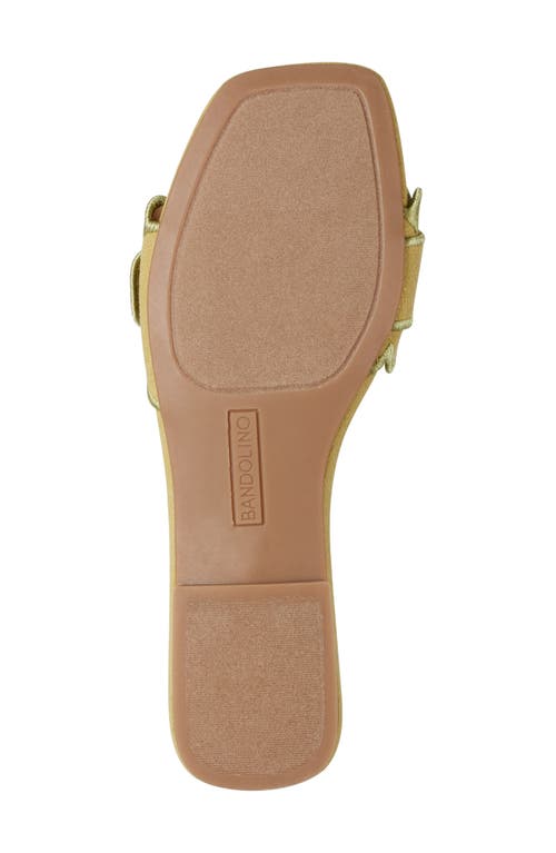 BANDOLINO BANDOLINO SILLA SCALLOP SLIDE SANDAL