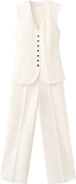 MANGO Sleeveless Jumpsuit