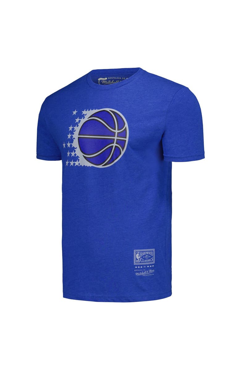 Mitchell & Ness Unisex Mitchell & Ness Blue Orlando Magic Hardwood Classics MVP Throwback Logo T-Shirt, Alternate, color, Blue