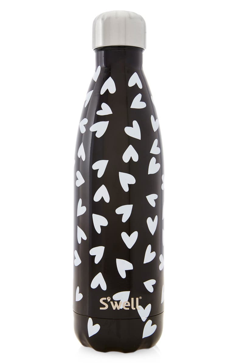S'well 'Light Hearted' Stainless Steel Water Bottle, Main, color, 