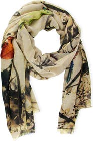 SAACHI Butterfly Garden Scarf