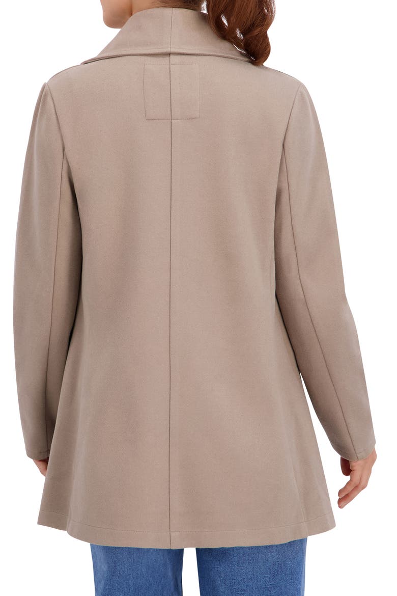 Faux Wool Drape Jacket, Alternate, color, MOCHA