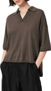 AllSaints Bern Merino Wool Polo