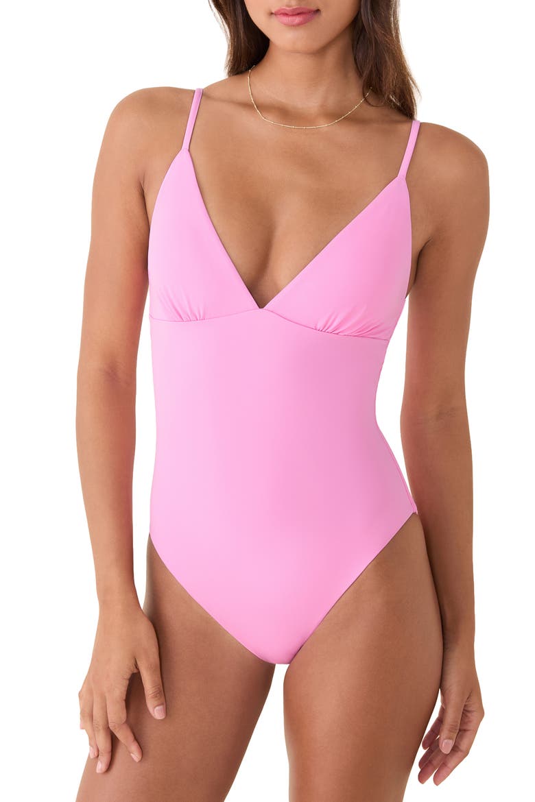 The Lanikai One-Piece Swimsuit, Main, color, ROSEBLOOM