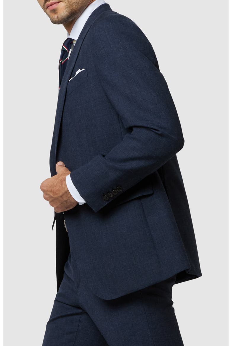Kincaid No. 3 Wool Suit, Alternate, color, AIR FORCE BLUE HIGH TWIST