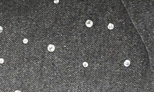 Driftwood Royce After Party High Waist Crystal Embellished Jeans In Black