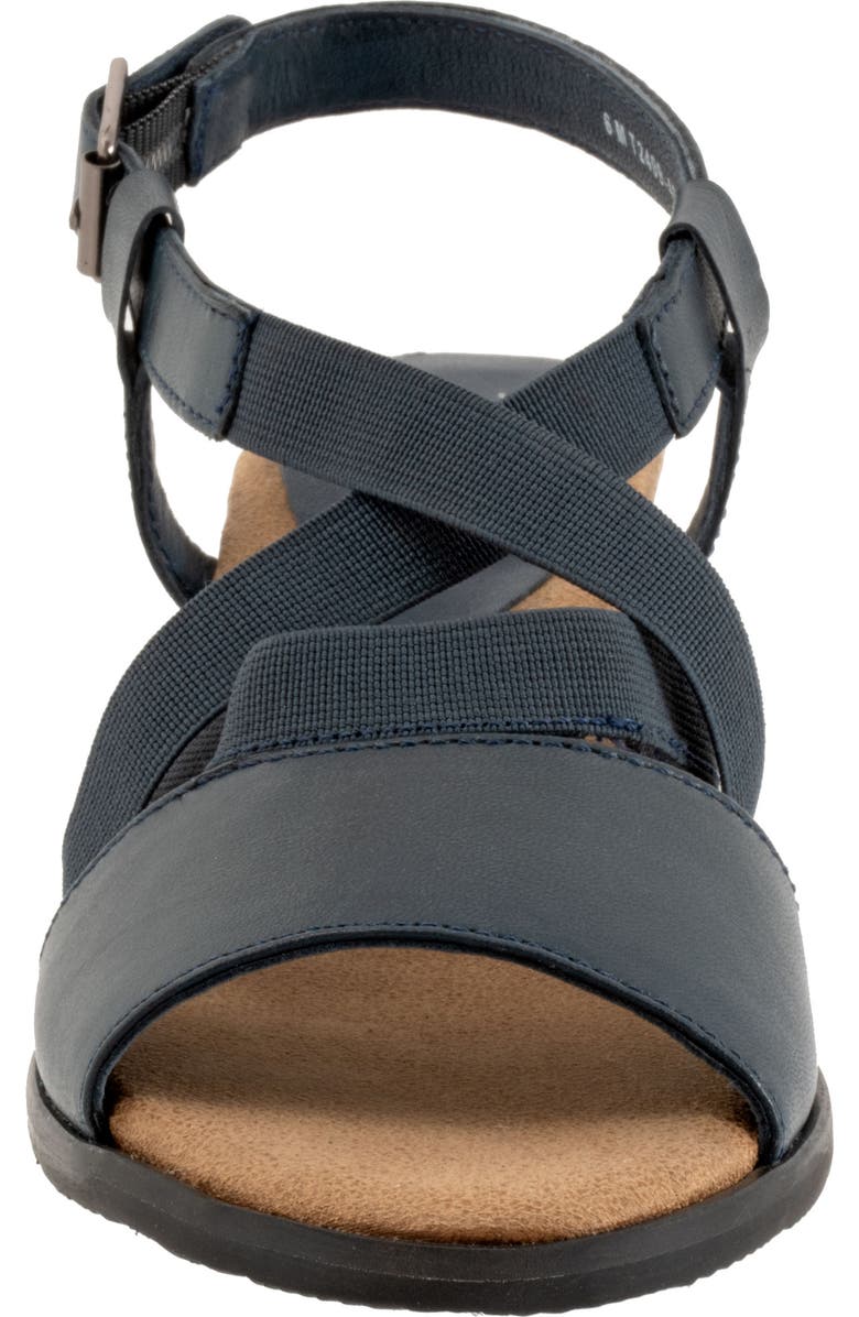 Trotters Meadow Ankle Strap Sandal, Alternate, color, Navy