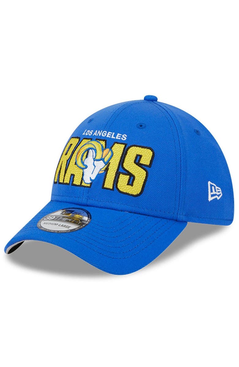 New Era Men's New Era Royal Los Angeles Rams 2023 NFL Draft 39THIRTY Flex Hat, Alternate, color, 