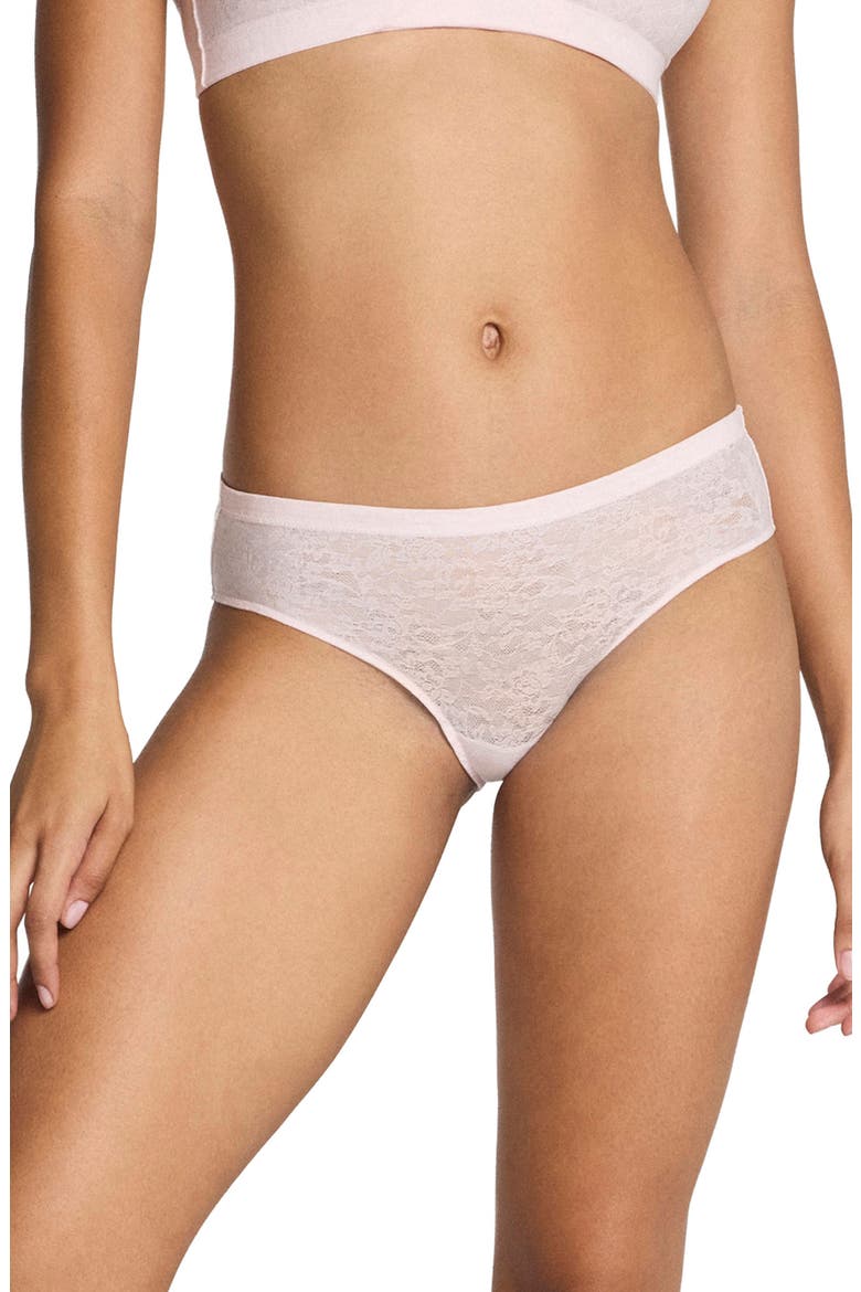 SPANXsupersmooth® Day to Date Night Lace Bikini, Main, color, ROSEBUD