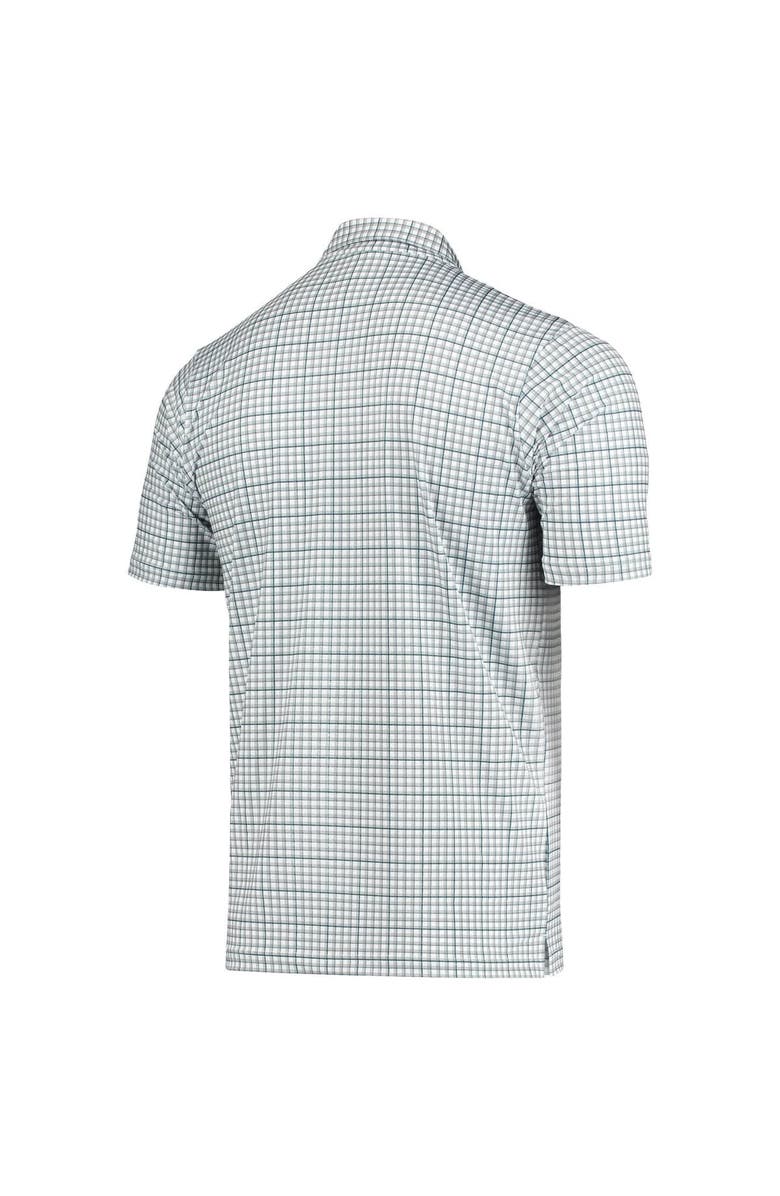 ANTIGUA Men's Antigua Gray/Navy Seattle Seahawks Deliver Button-Down Polo, Alternate, color, White