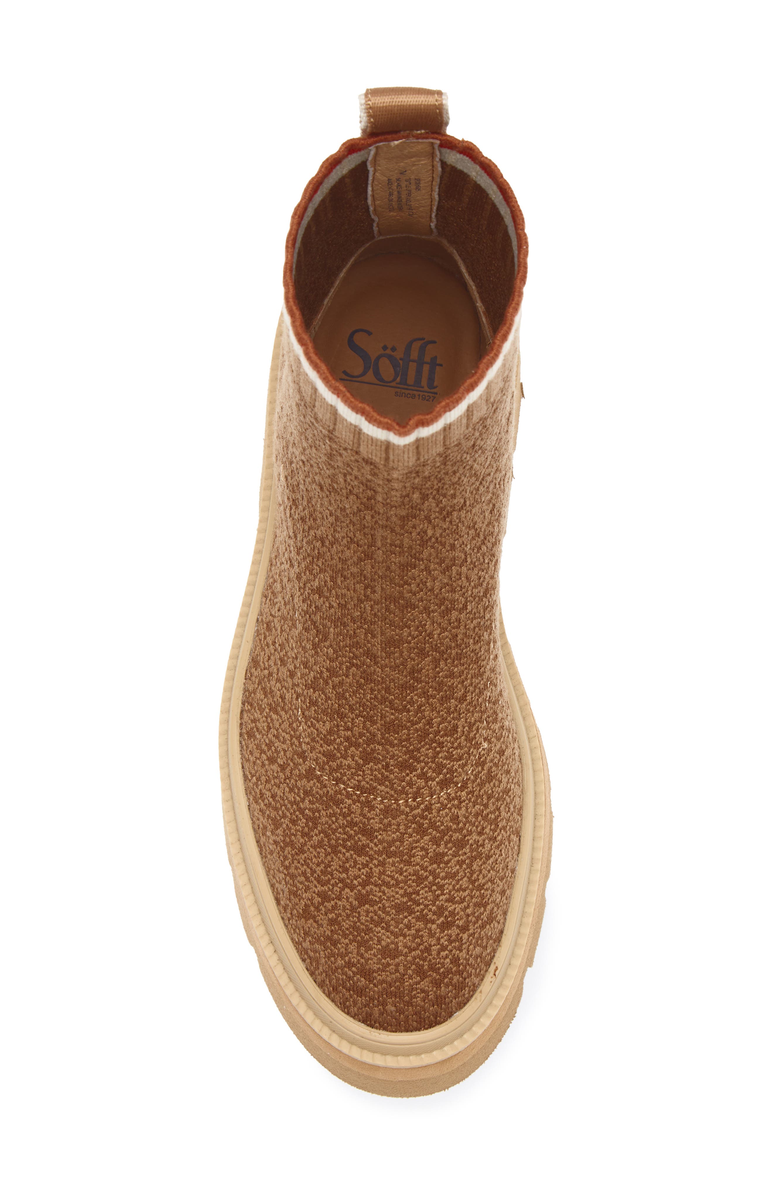 Provea Platform Sock Boot, Alternate, color, SAND