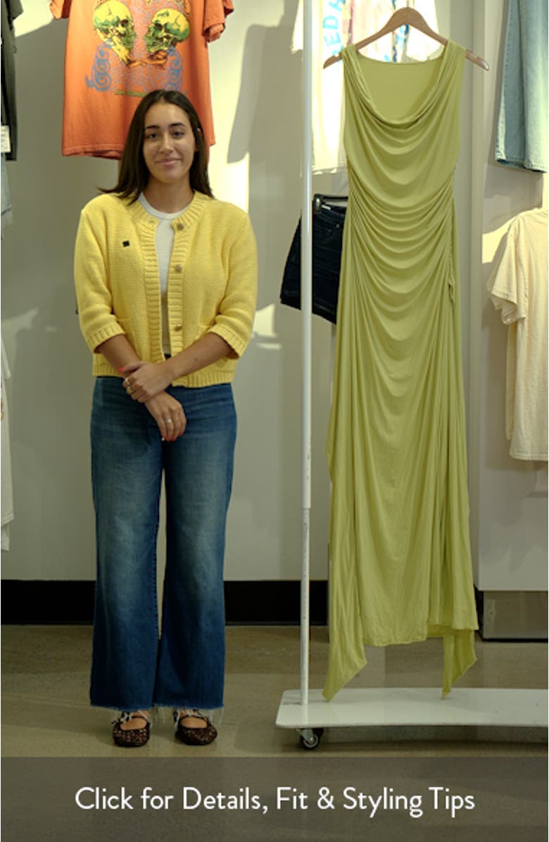 Cowl Neck Maxi Dress, sales video thumbnail