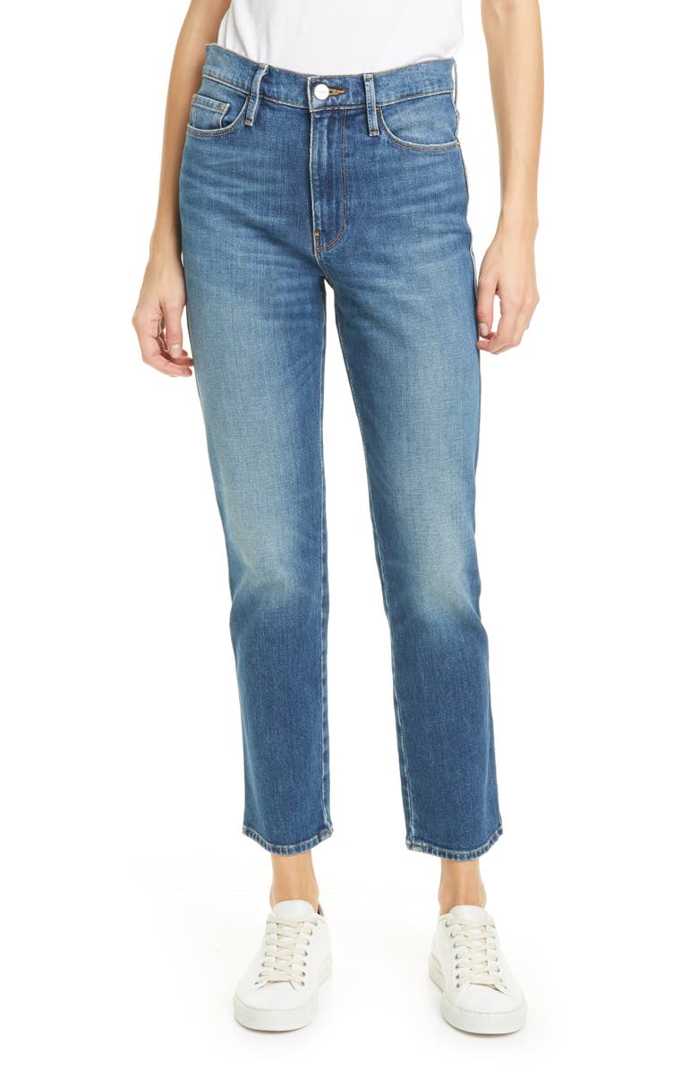 FRAME Le Sylvie Slender Straight Leg Jeans | Nordstromrack