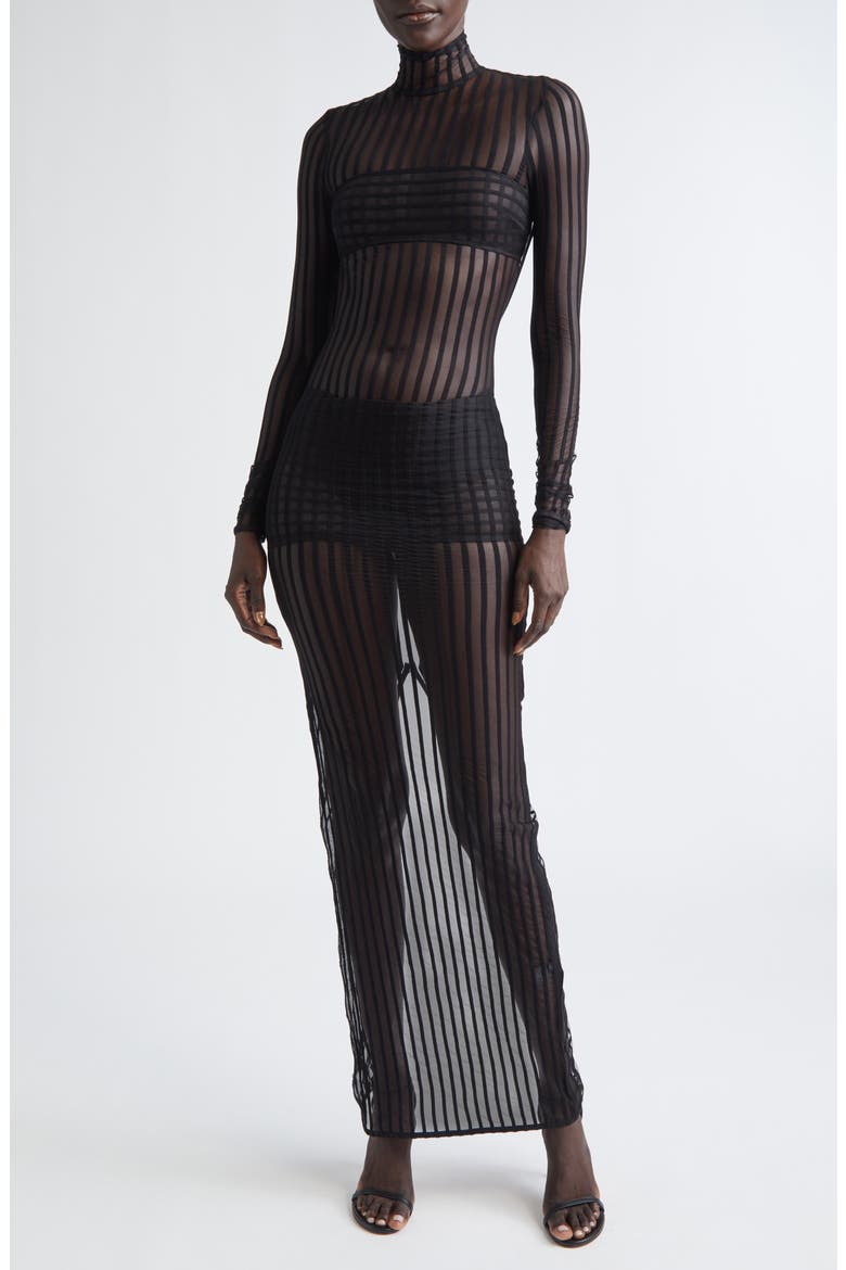 striped maxi dress open back Surf Gypsy Open Back Maxi Dress