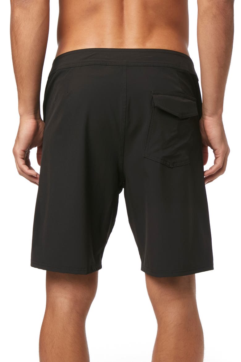 Hyperfreak Board Shorts, Alternate, color, BLACK