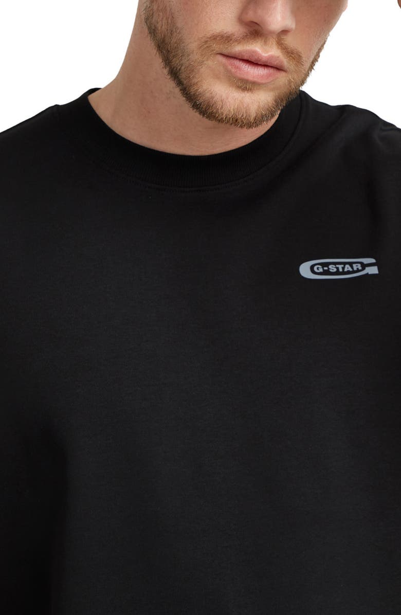 G-STAR Scaffolding Back Organic Cotton Graphic T-Shirt, Alternate, color, 