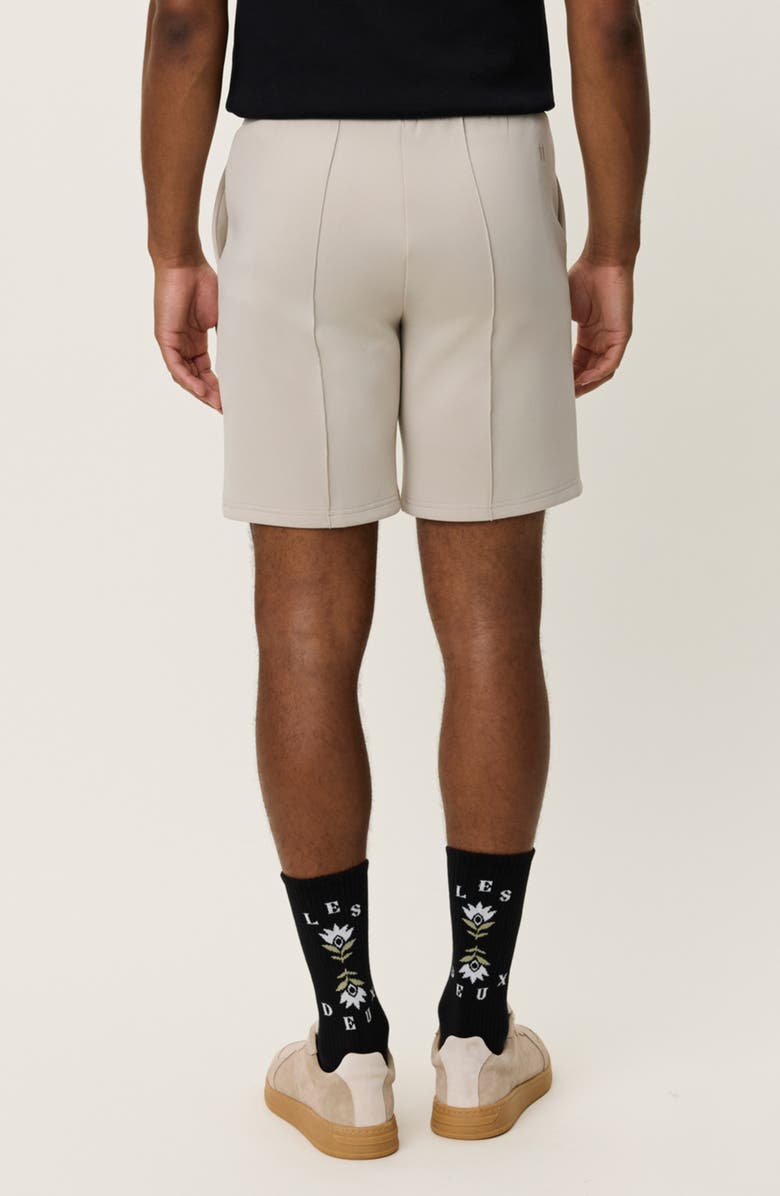 Les Deux Ballier Crew Track Shorts, Alternate, color, Light Sand