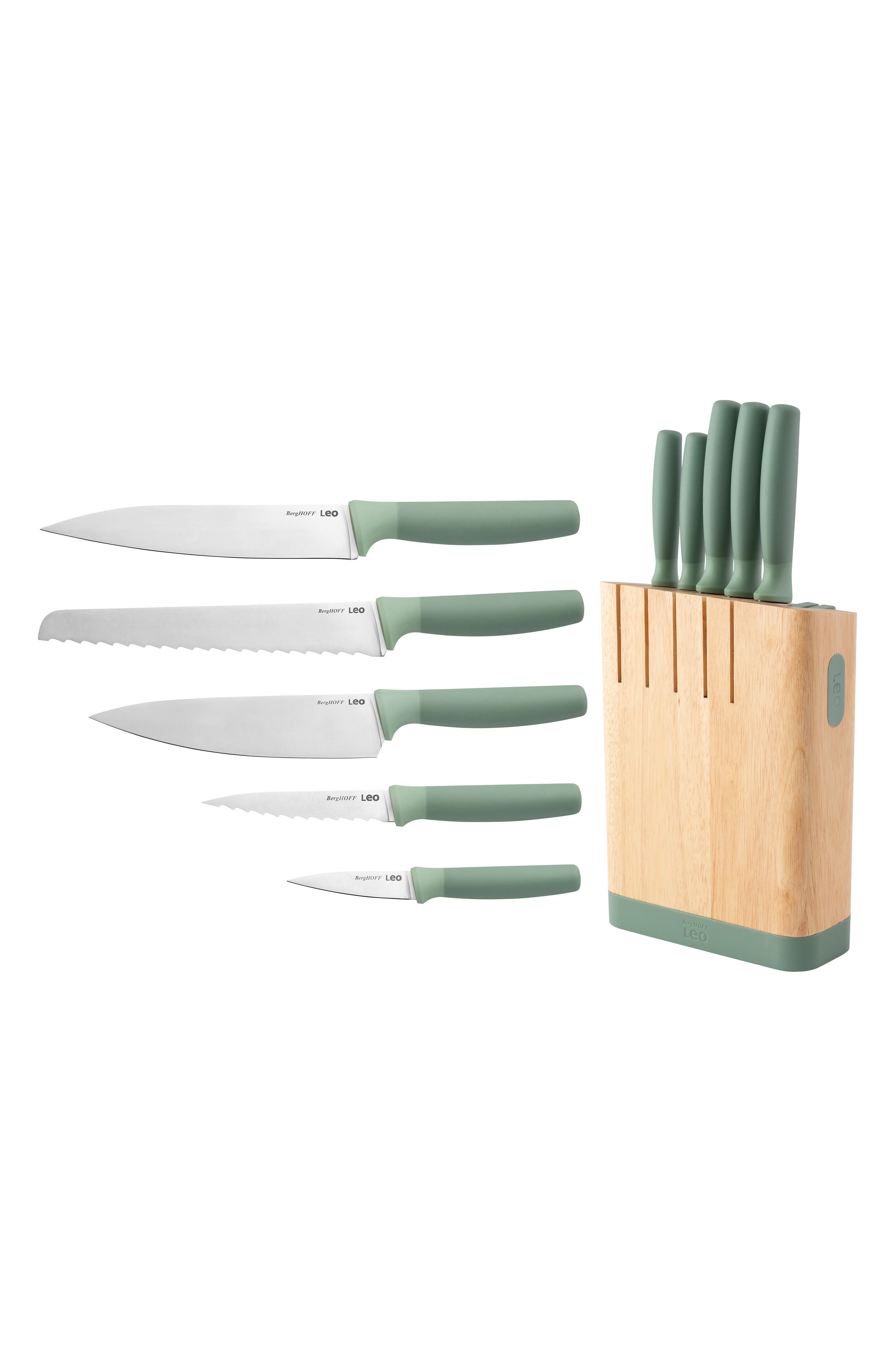 BergHOFF Leo Forest Knife Block 6-Piece Set