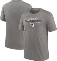 Nike Men's Nike Heather Charcoal Cleveland Guardians We Are All Tri-Blend T-Shirt
