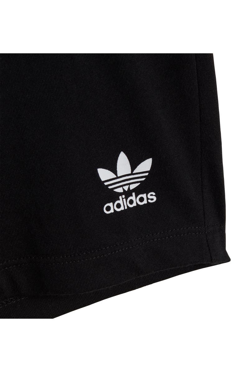 adidas Trefoil Cotton Graphic T-Shirt & Shorts Set, Alternate, color, 