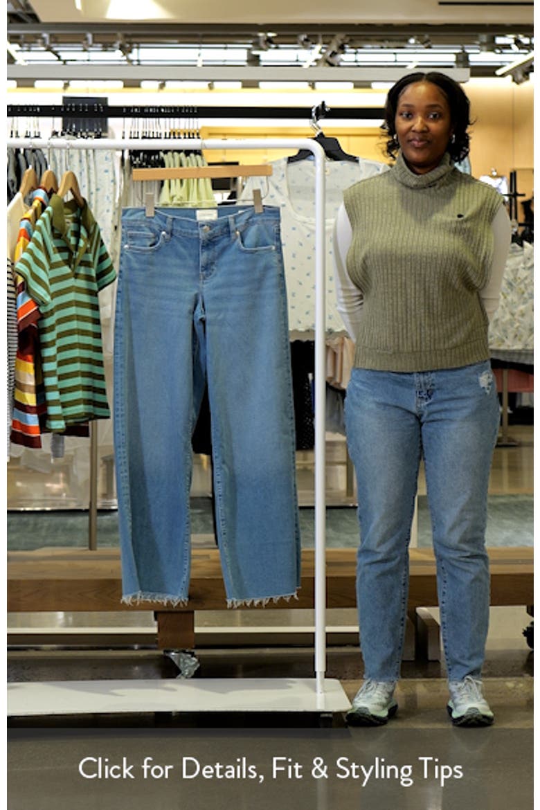 Low Rise Slim Palazzo Jeans video