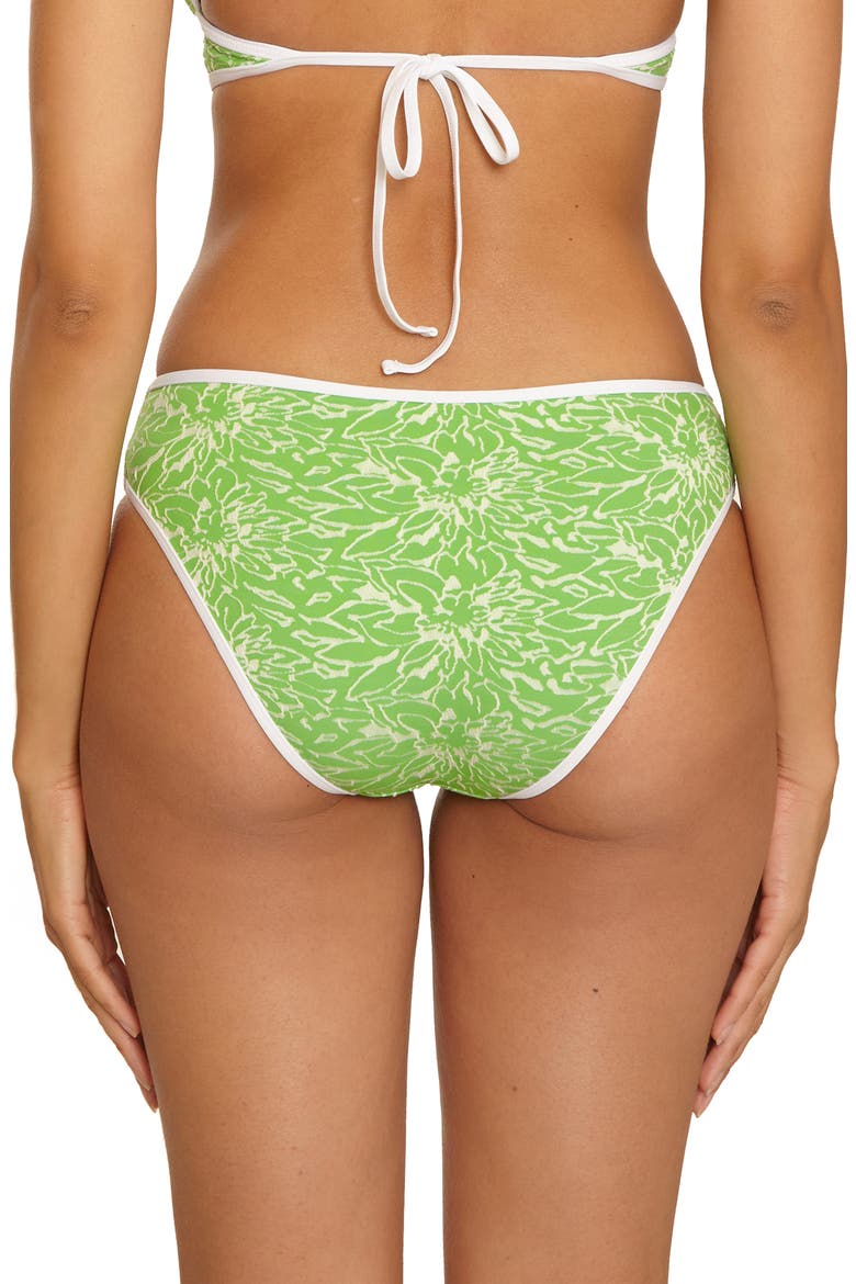 Water Lily Hipster Bikini Bottoms, Alternate, color, GREEN APPLE