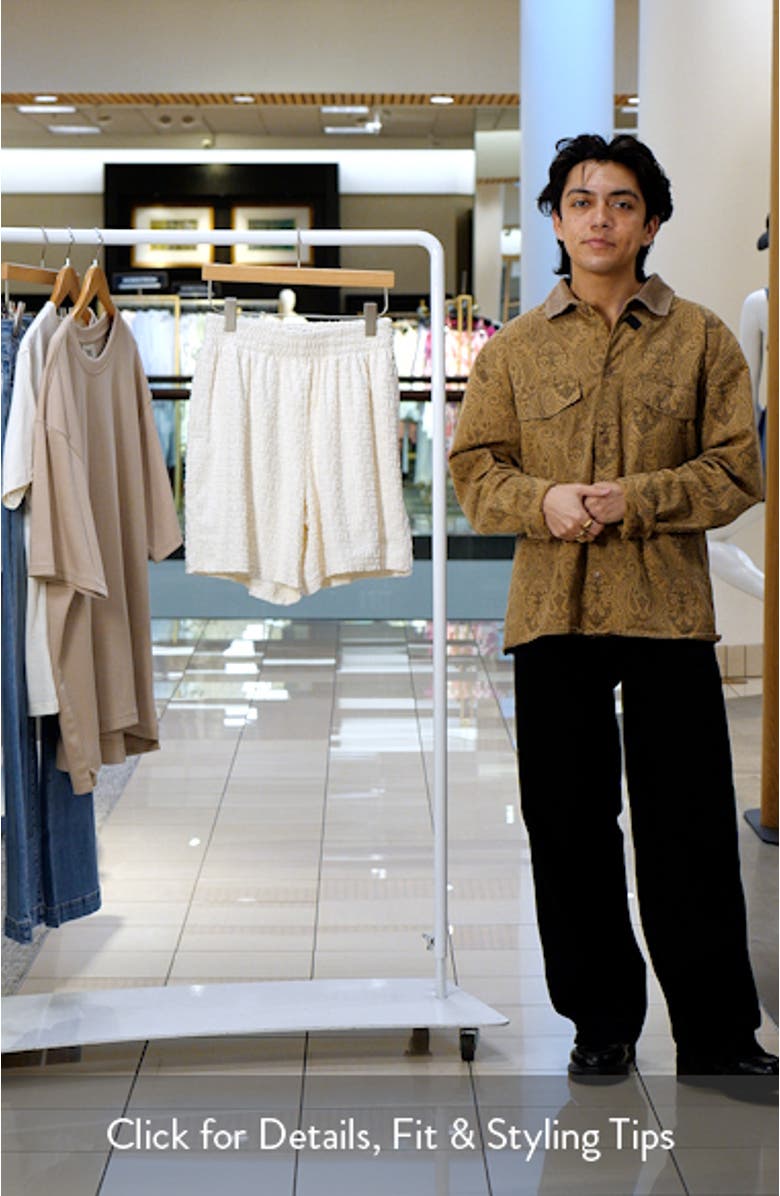 Cotton Terry Blend Pull-On Shorts, sales video thumbnail