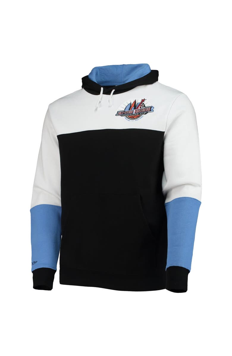 Mitchell & Ness Men's Mitchell & Ness Black NBA Hardwood Classics 1997 All-Star Game Colorblock Fusion Pullover Hoodie, Alternate, color, Black