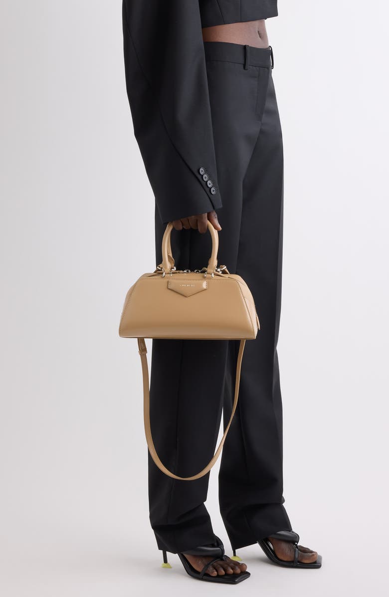 Givenchy Medium Antigona Soft Leather East/West Top Handle Bag, Alternate, color, 001-Black