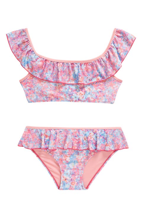 Kids' Ditzy Ruffle Two-Piece Swimsuit (Big Kid)