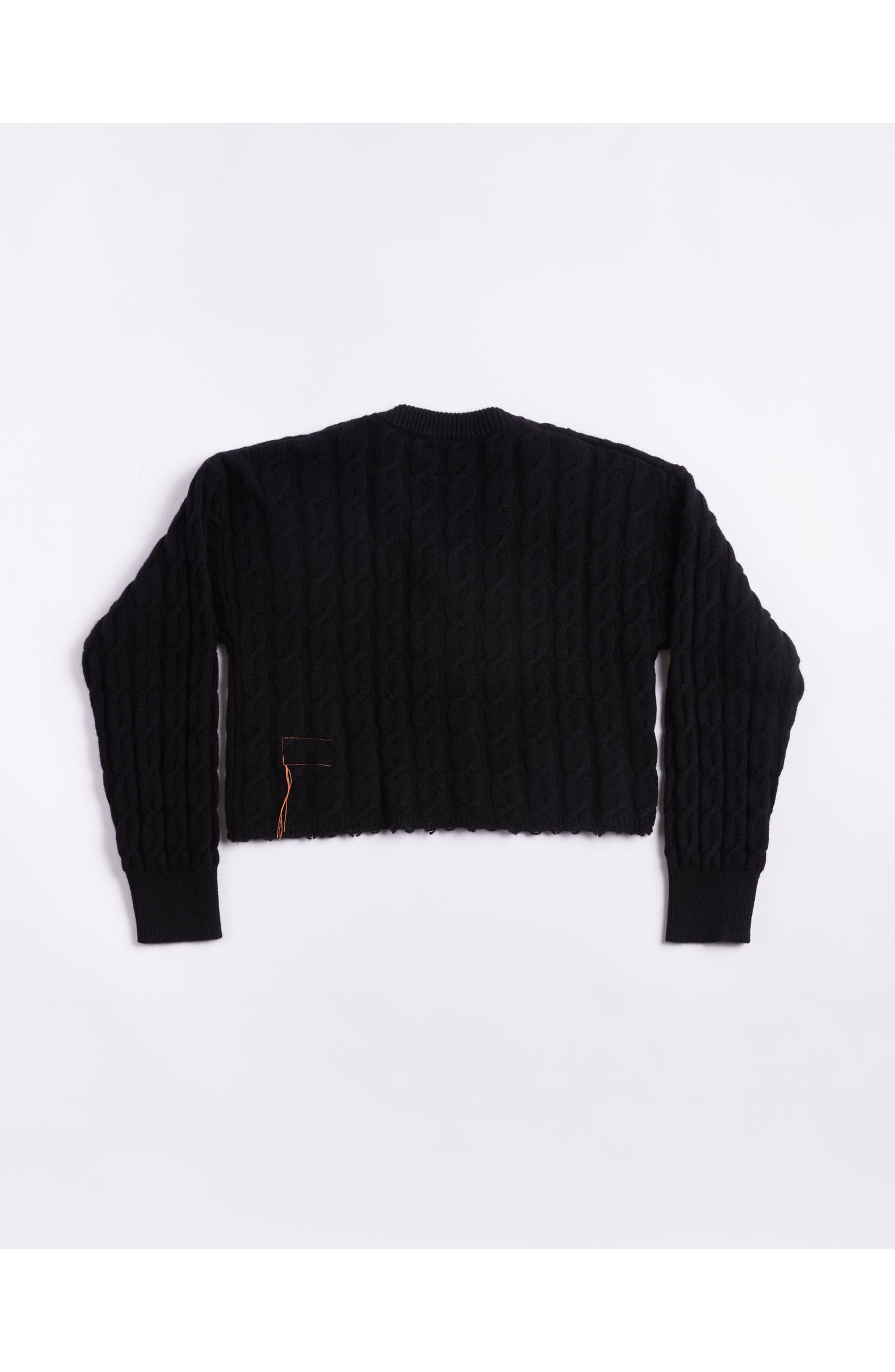 Cotton Knit Sweater - image 2