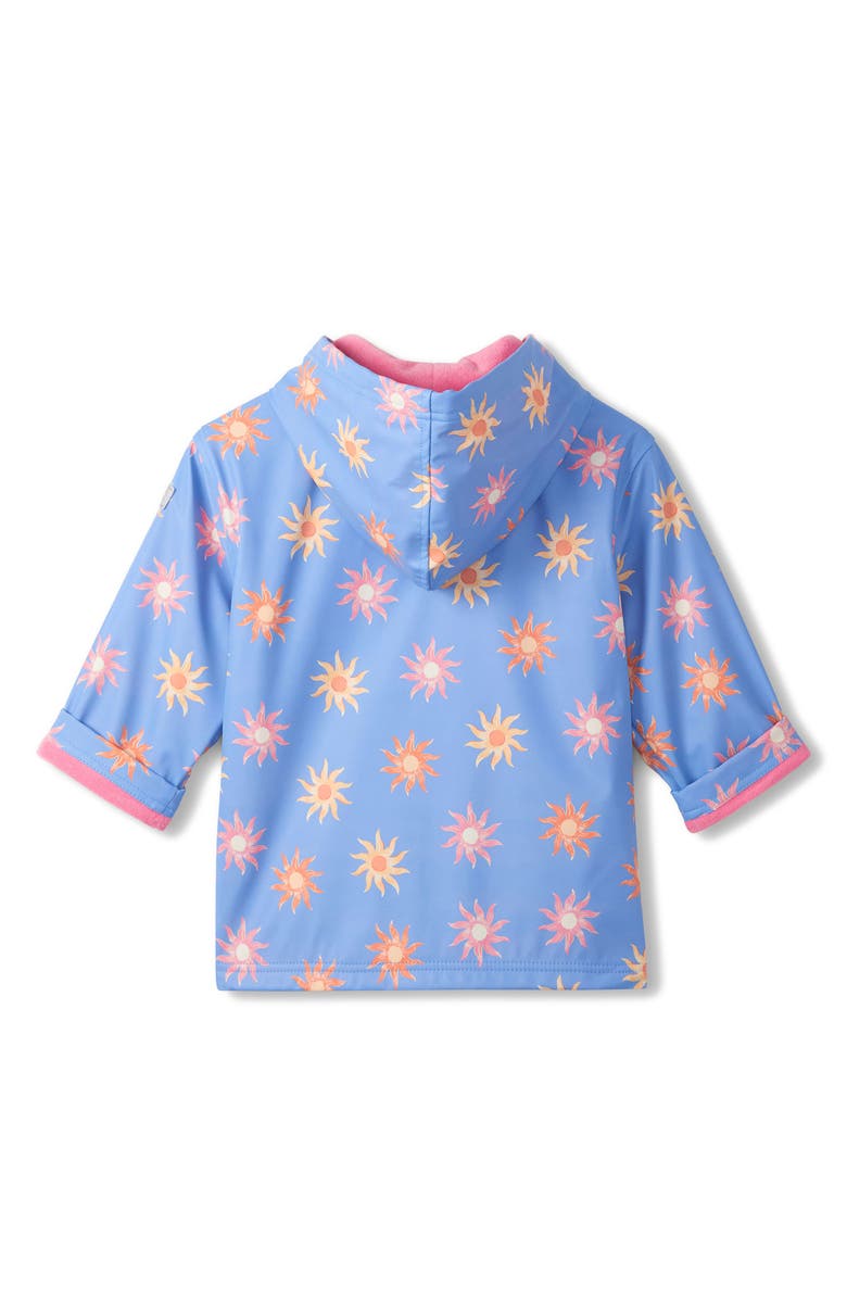 Hatley Kids' Faded Suns Waterproof Hooded Raincoat, Alternate, color, 