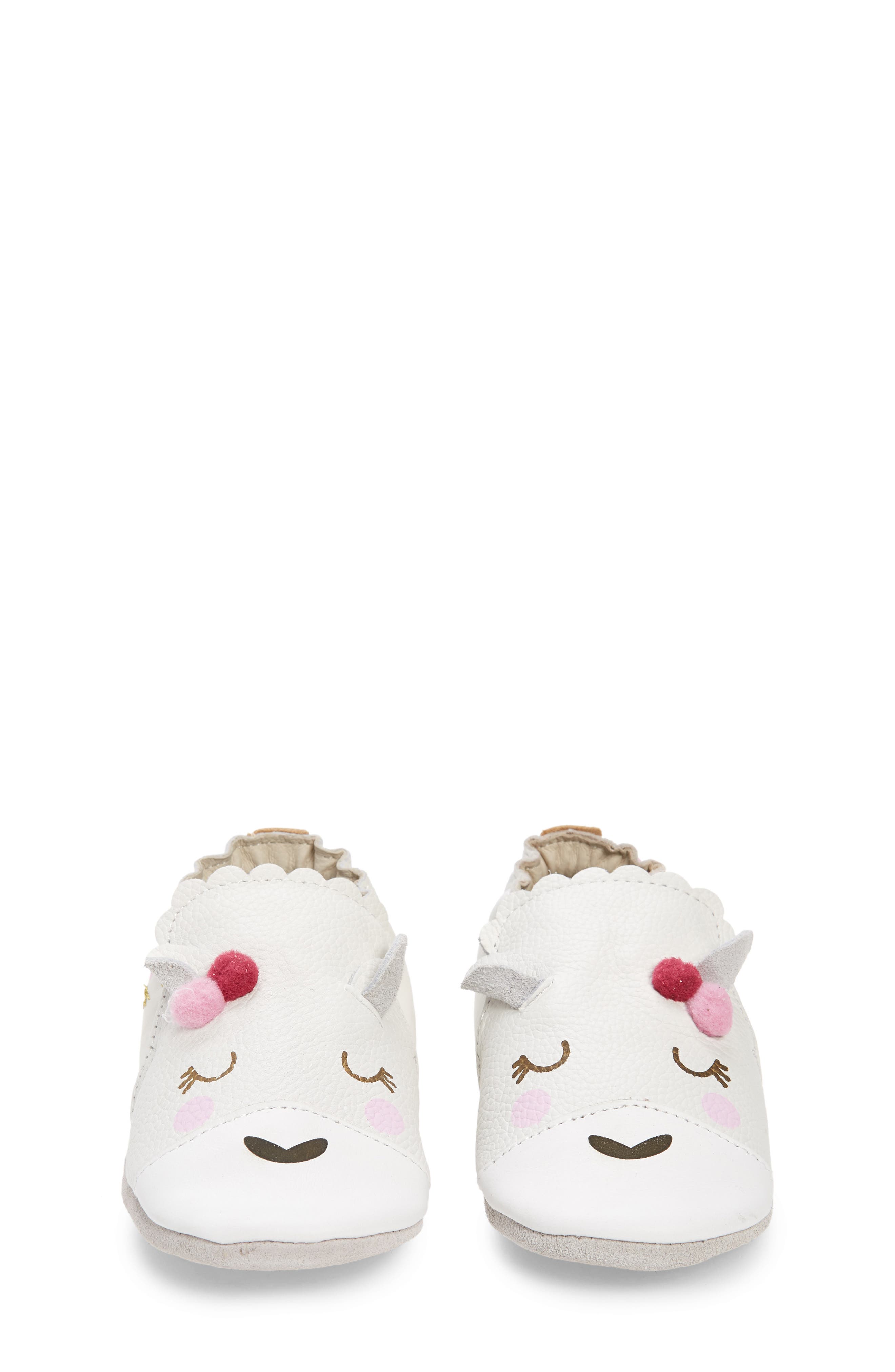 Robeez<sup>®</sup> Luna Llama Crib Shoe, Alternate, color, 