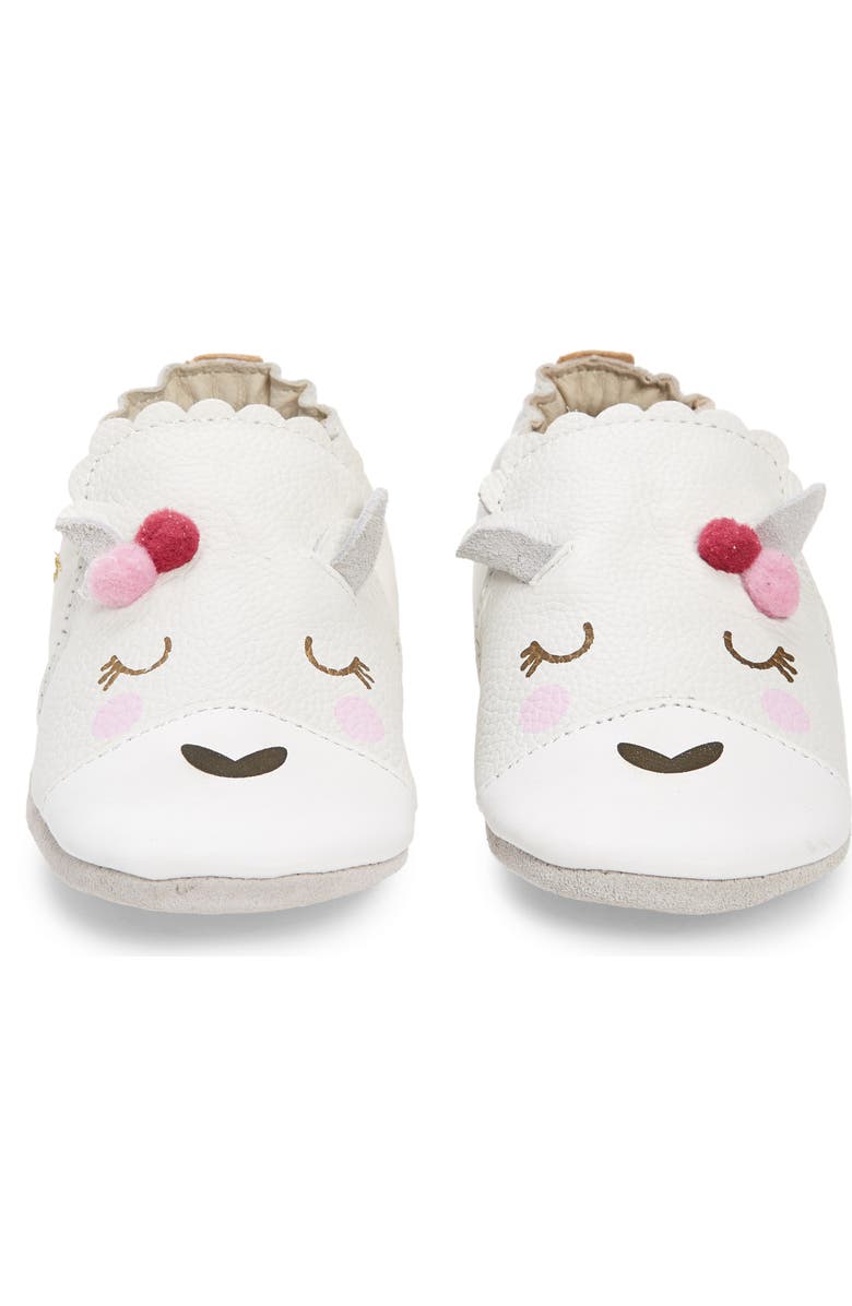 Robeez<sup>®</sup> Luna Llama Crib Shoe, Alternate, color,