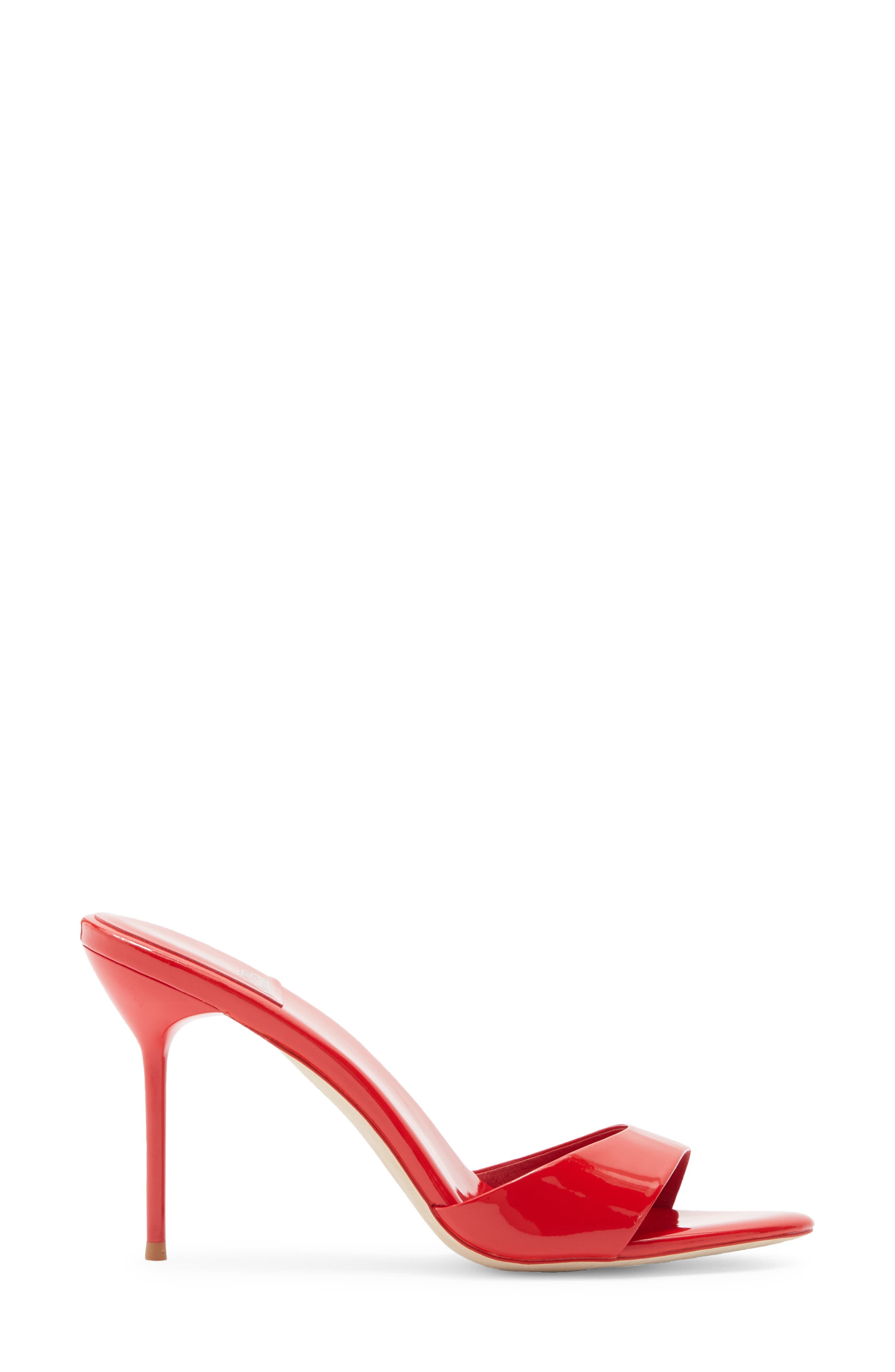 Ce-Soire Slide Sandal, Alternate, color, LIGHT RED PATENT