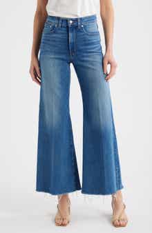 Madewell Flared Wide Leg Jeans