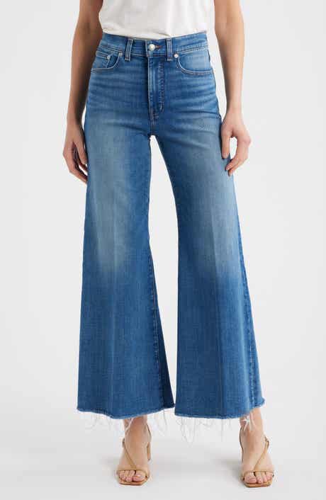 Madewell Flared Wide Leg Jeans