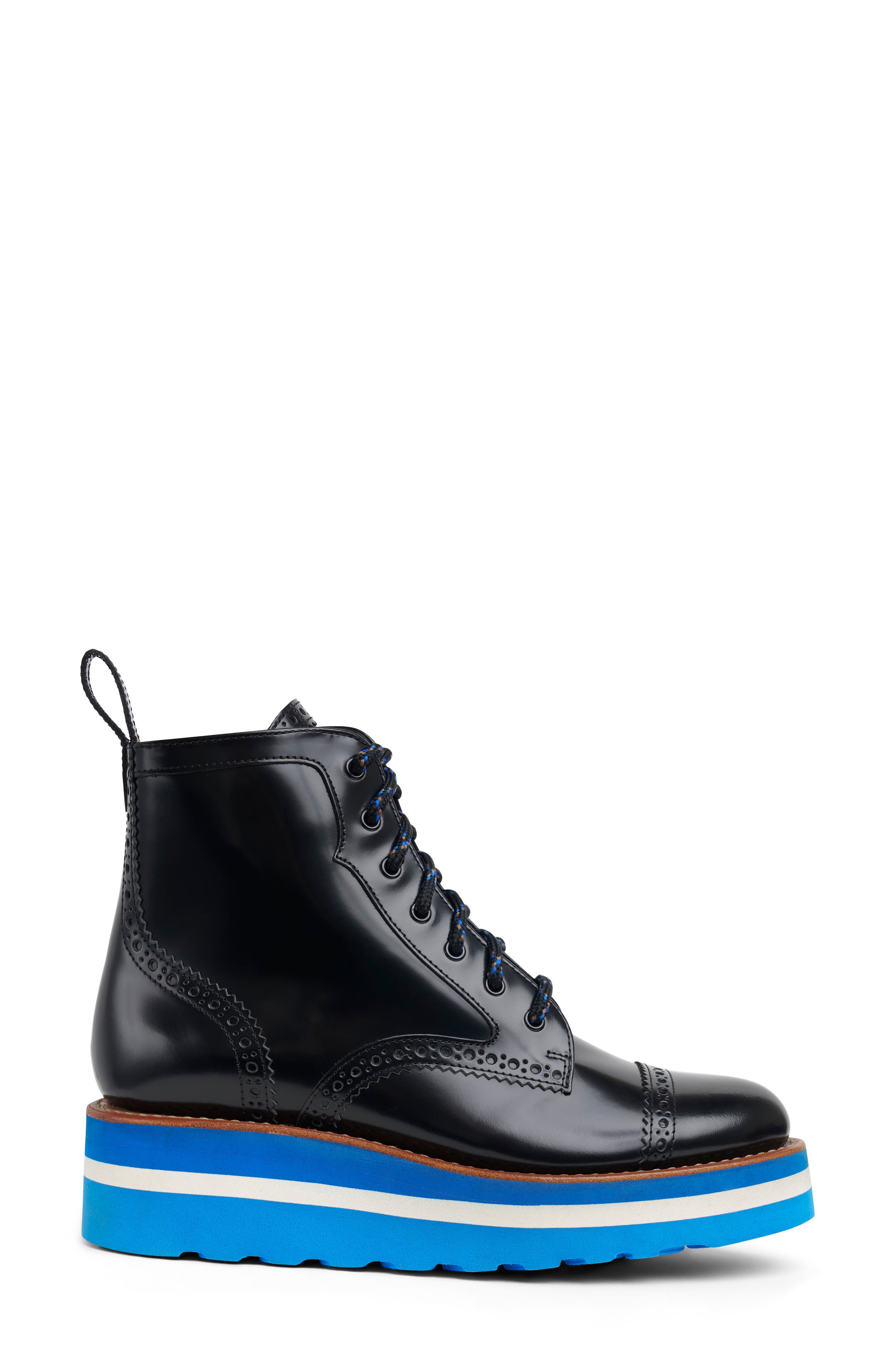 Ms. Chicago Platform Bootie, Alternate, color, BLACK