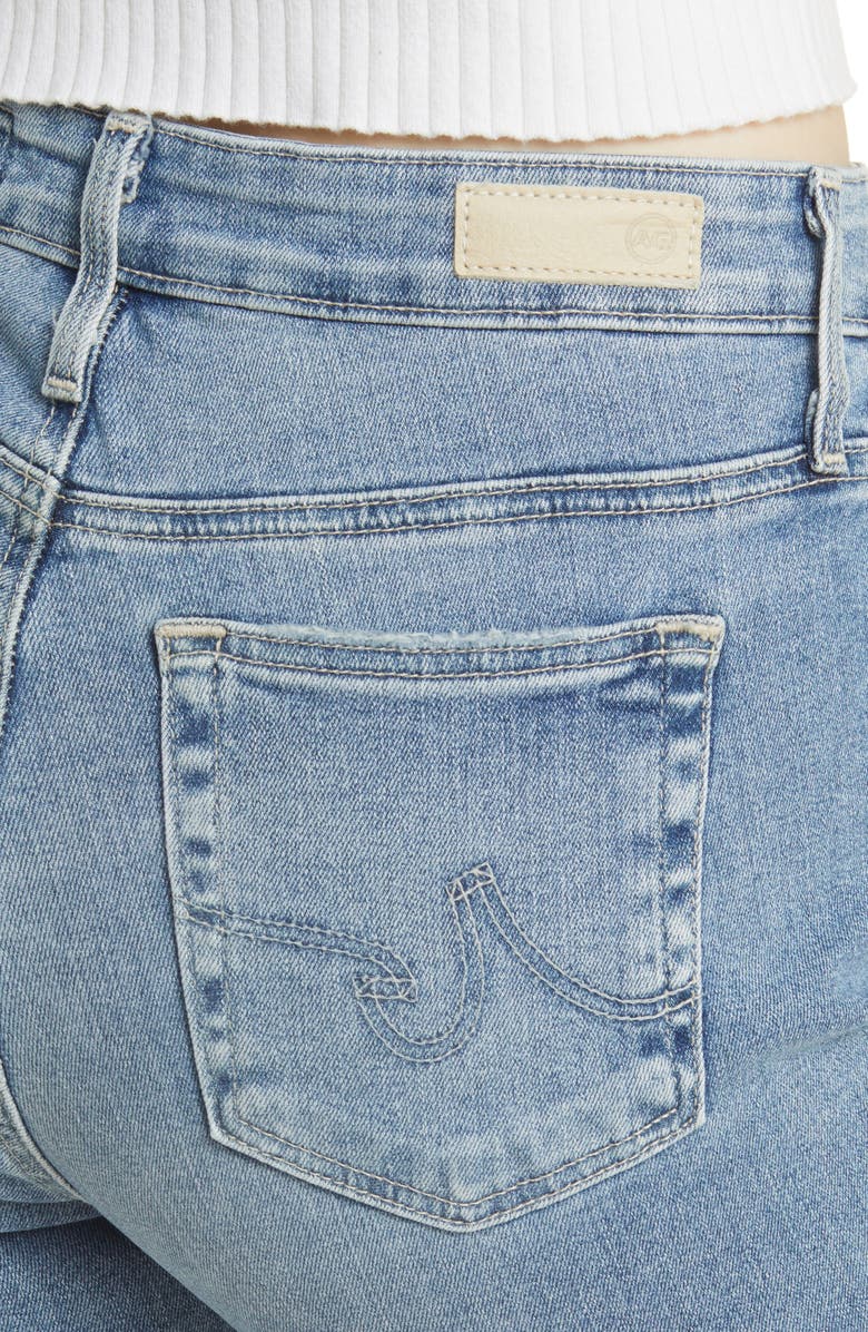 AG Farrah High Waist Crop Bootcut Jeans, Alternate, color, Impact