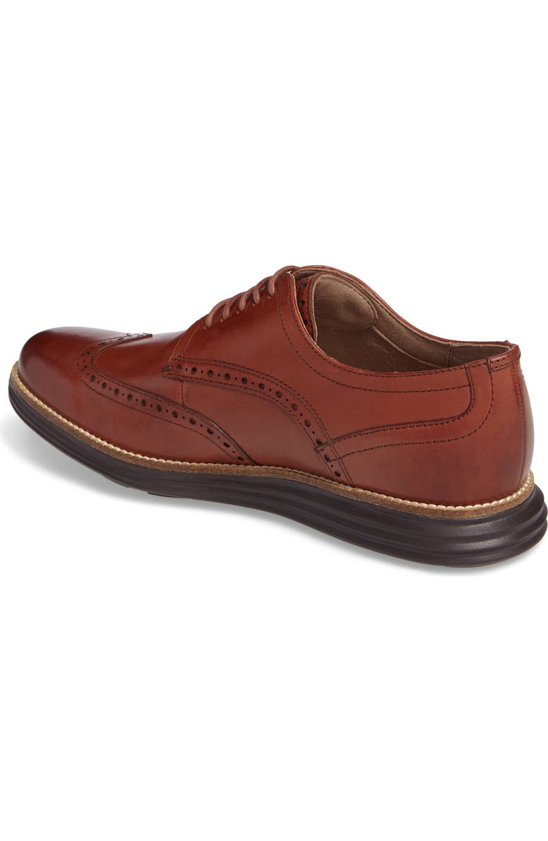 Cole Haan OriginalGrand Wingtip Derby, Alternate, color, Woodbury/ Java Leather